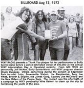 WIXY Billboard Aug 12, 1972